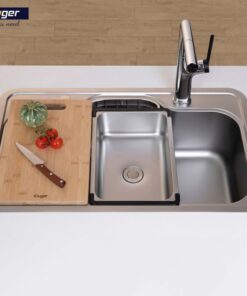 Ảnh chậu rửa nhỏ inox Kluger KSWB-402FS