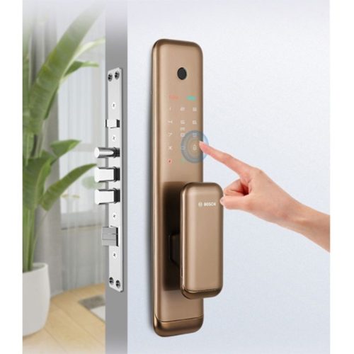 Ảnh khóa cửa vân tay Bosch EL500 EU Gold