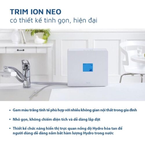 Ảnh máy lọc nước ion kiềm Trim ion NEO