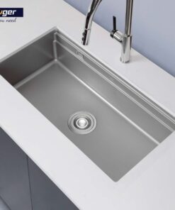 Ảnh thực tế chậu rửa bát 1 hố Kluger KWU8161FS-S86