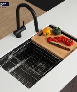 Ảnh thực tế giỏ để đồ inox Kluger KB-601S