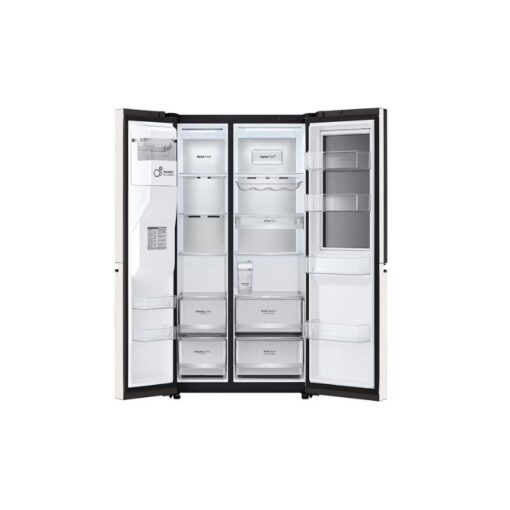 Bên trong tủ lạnh LG Inverter 635L GR-X257BG ALBPEVN