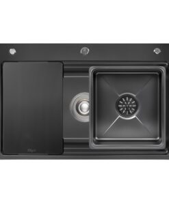 Chậu rửa bát 1 hố Kluger KWF8161FB-S76 Plus