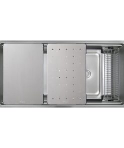 Chậu rửa bát 1 hố Kluger KWU8161FS-S86 Plus