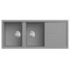 Chậu rửa bát Granite Sink Livello Smart 1160 – Grey