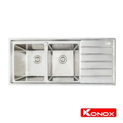 Chậu rửa chén bát Konox Premium KS11650 2B Bàn phải