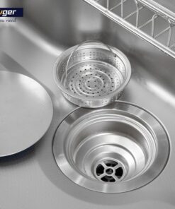 Hình ảnh chậu rửa bát 1 hố Kluger KF7848FS-S78