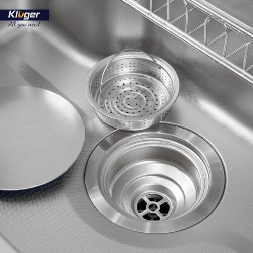 Hình ảnh chậu rửa bát 1 hố Kluger KF7848FS-S78