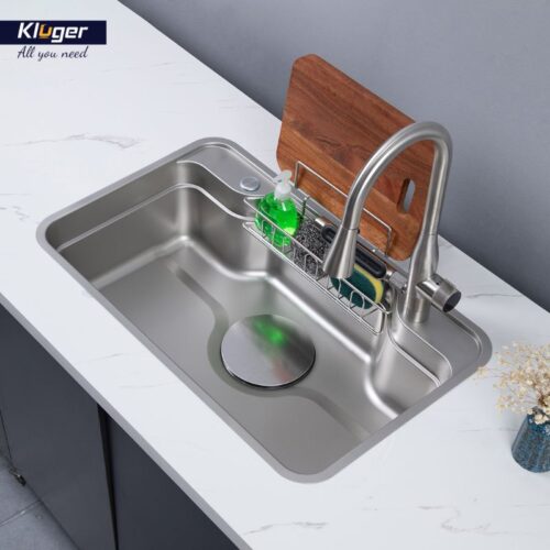 Hình ảnh chậu rửa bát 1 hố Kluger KF7848FS-S78 Plus