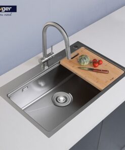 Hình ảnh chậu rửa bát 1 hố Kluger KW8181FS-S81 Plus