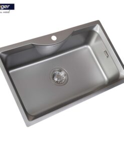 Hình ảnh chậu rửa bát 1 hố Kluger KW8191FS-S79