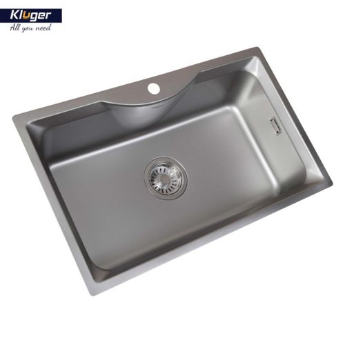 Hình ảnh chậu rửa bát 1 hố Kluger KW8191FS-S79