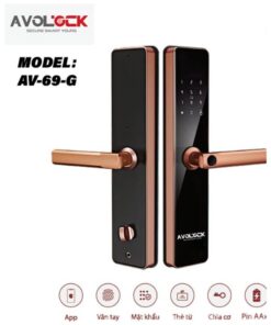 Khóa cửa điện tử Avolock AV-69-G