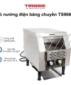 Kích thước lò nướng điện băng chuyền Tiross TS9664