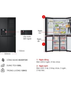 Kích thước tủ lạnh LG LFI50BLMAI AEPPEVN