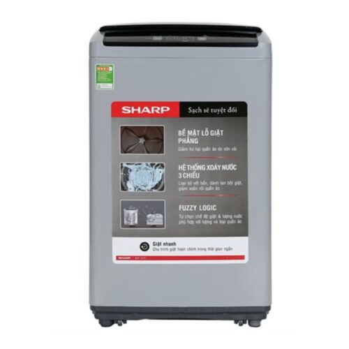 Máy giặt Sharp 7.5kg ES-Y75HV-S cửa trên