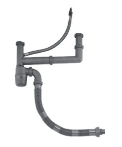 Siphon chậu rửa bát 1 hố Kluger KSP-302