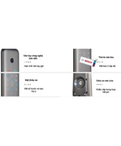Tính năng khóa cửa vân tay Bosch EL500 EU Gray
