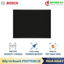 Bếp từ Bosch 3 vùng nấu PID775HC1E lắp âm