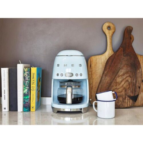 Ảnh máy pha cafe nhỏ giọt SMEG DCF02PBEU Pastel Blue