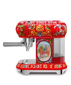 Ảnh máy pha cafe Smeg & Dolce&Gabbana ECF01DGEU Sicily tình yêu của tôi
