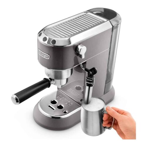 Ảnh máy pha cafe thủ công DeLonghi EC785.GY Dedica Metallics