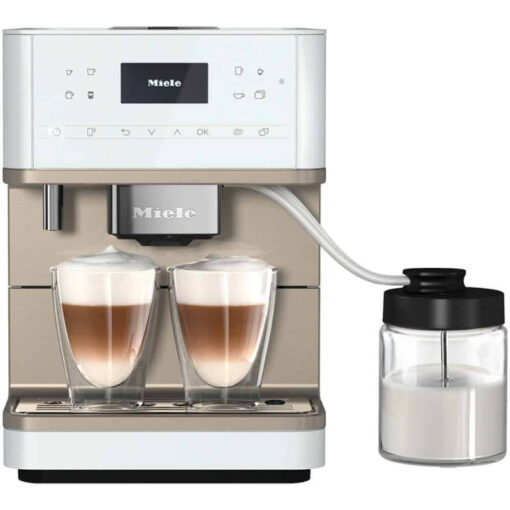 Ảnh máy pha cafe tự động Miele CM6360-White/CleanSteelMetallic