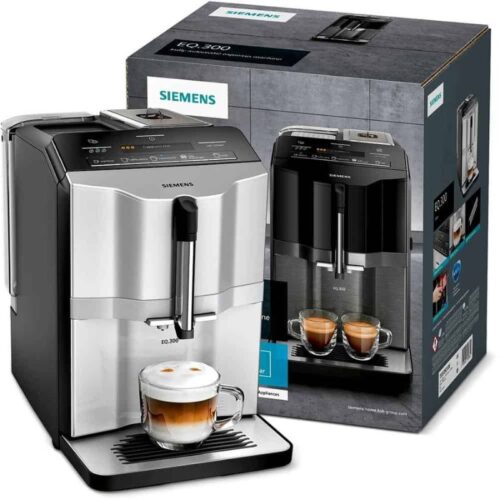 Ảnh máy pha cafe tự động Siemens TI353501EN EQ.300 Silver