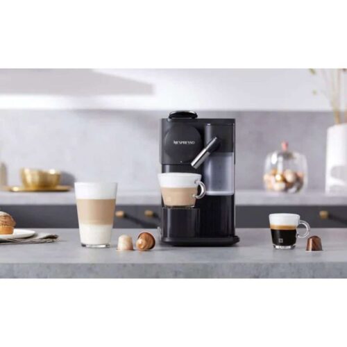 Ảnh thực tế máy pha cafe viên nén DeLonghi EN510.B Lattissima One