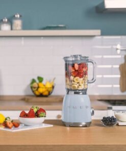 Ảnh thực tế máy xay sinh tố SMEG BLF03PBEU Màu Xanh Dương Pastel