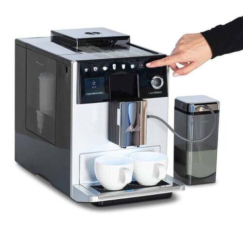 Bảng điều khiển máy pha cafe tự động Melitta Latte Select Silver