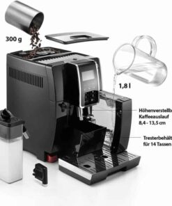 Chi tiết máy pha cafe DeLonghi Dinamica ECAM 356.57.B