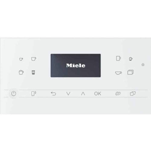 Bảng điều khiển máy pha cafe tự động Miele CM6360-White/CleanSteelMetallic