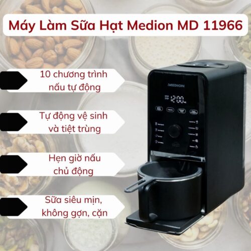 Hình ảnh máy làm sữa hạt Medion MD 11966