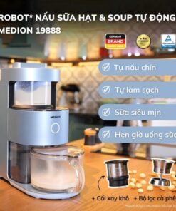 Hình ảnh máy làm sữa hạt tự động Medion MD 19888