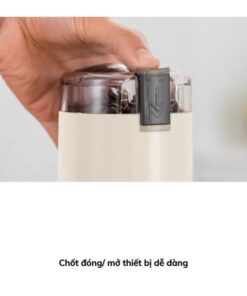 Khoá bấm máy xay cafe cầm tay Bosch TSM6A017C Màu Kem