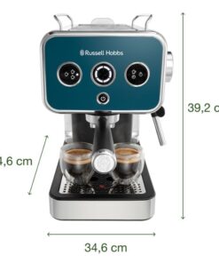 Kích thước máy pha cafe Russell Hobbs 26451-56