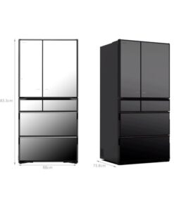 Kích thước tủ lạnh 6 cánh 735 lít Hitachi ZX740 X