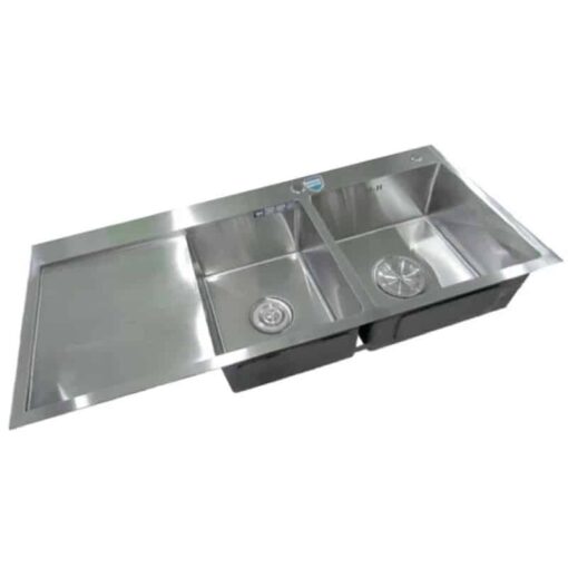 Chậu rửa bát inox 2 hố Faster FS 11046HLS - Ảnh 2