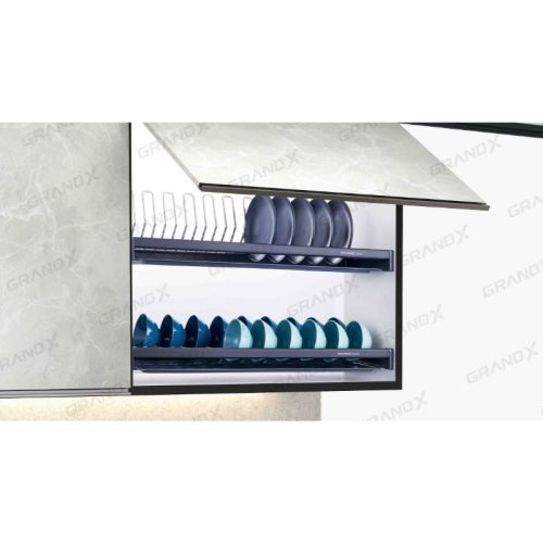 Giá bát đĩa cố định nan Oval SUS304 Grandx XF.90M 5 Ảnh giá bát đĩa cố định nan Oval SUS304 Grandx XF.90M