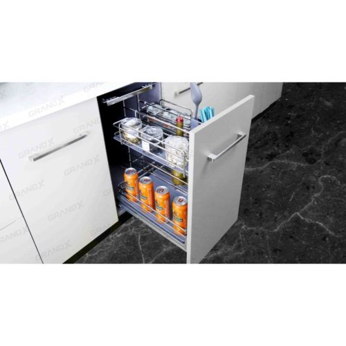 Ảnh giá dao thớt gia vị nan oval GrandX XK.35M