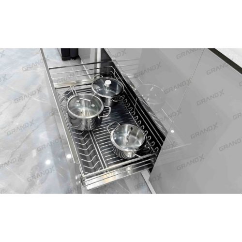 Ảnh giá xoong nồi nan Oval/SUS304 GrandX XP.90M