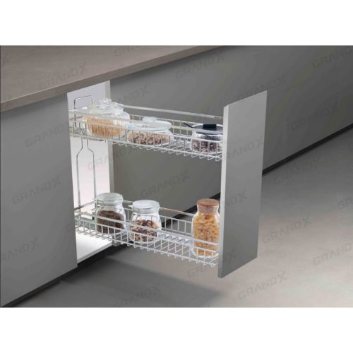 Kệ đựng gia vị nan dẹt GrandX XS.20S 5 Ảnh kệ đựng gia vị nan dẹt GrandX XS.20S