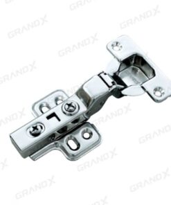 Bản lề cong lắp trùm nửa Capella thép GrandX XC.IR107B