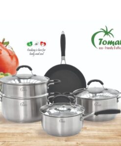 Bộ nồi Inox Tomate TOM 0708