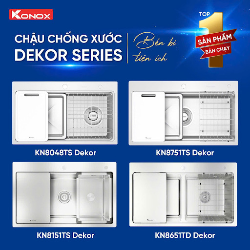 Các chậu Konox khuyến mại