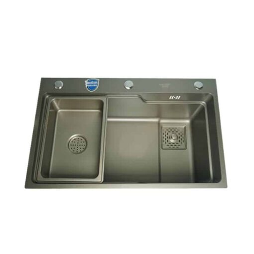 Chậu rửa bát inox 1 hố Faster FS 7546B01