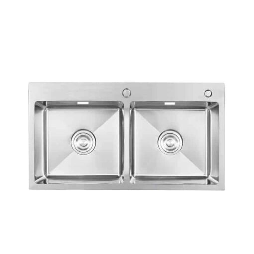 Chậu rửa bát inox 2 hố Faster FS 7843HMS