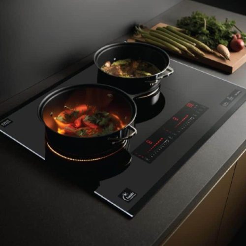 Hình ảnh bếp từ đôi Tomate TOM 02I‐G5 pro lắp âm