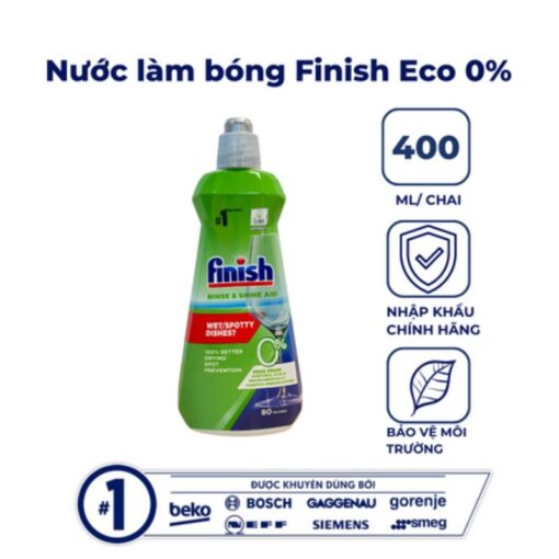 Nước làm bóng Finish Eco 400ml - Ảnh 3
